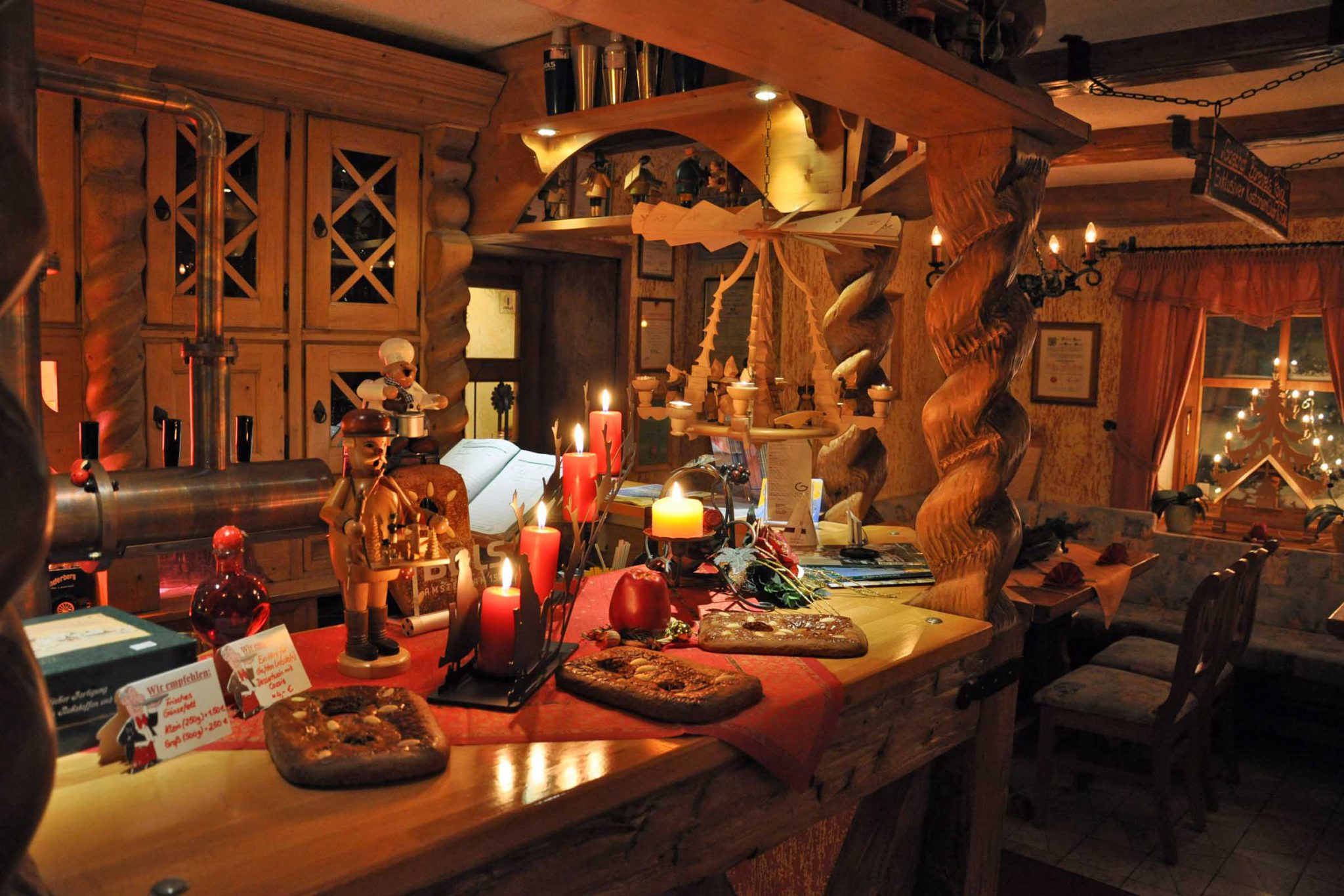 Weihnachten im Erzgebirge  Naturhotel Gasthof Bärenfels im Erzgebirge